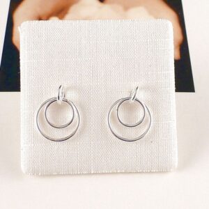 Ohrstecker 925 Silber Kreise