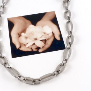 Gliederkette Damen aus Edelstahl