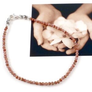 Armband Edelstein Rhodochrosit