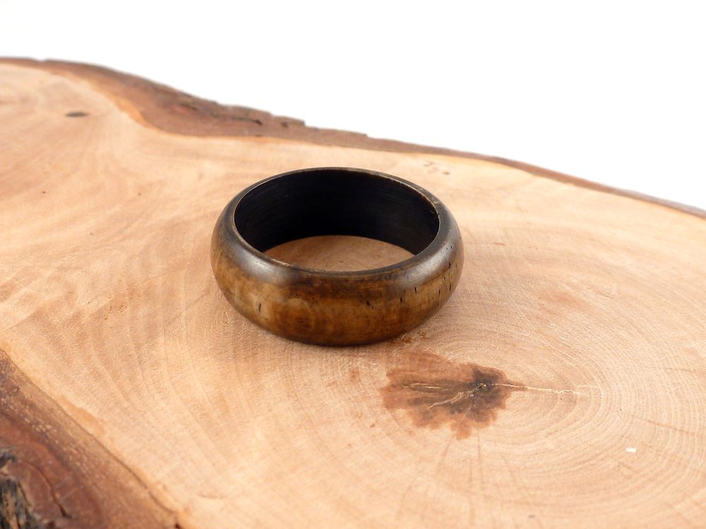 Ring aus Knochen patiniert Gr. 62 - 64 – Bild 4