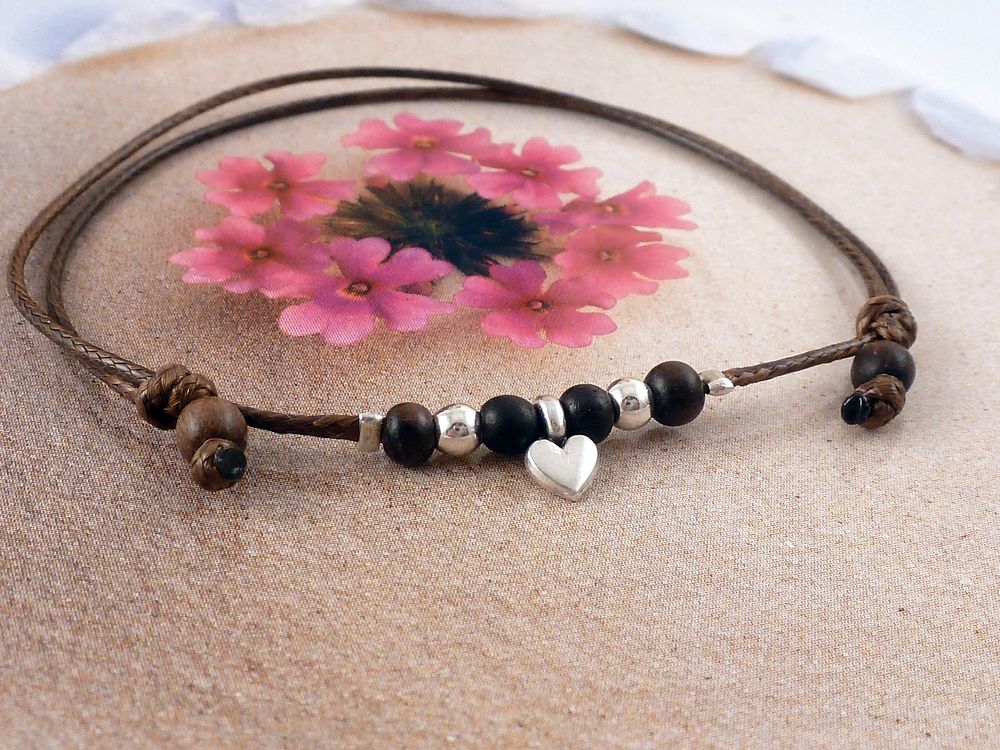 Armband mit Herz verstellbar – Bild 2