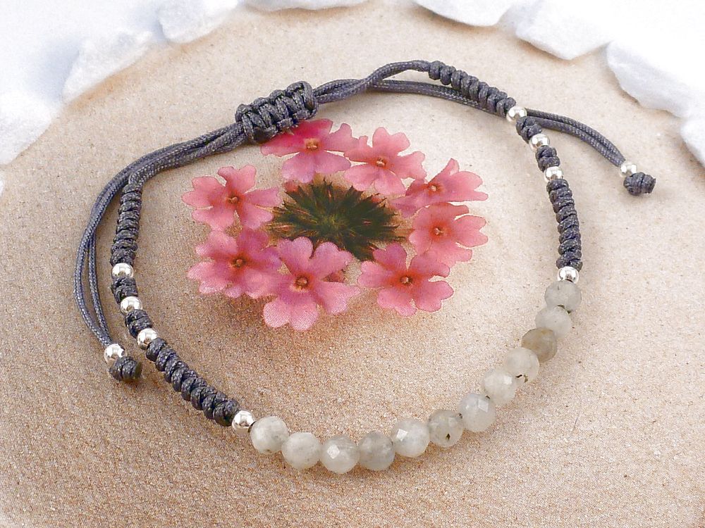 Armband Edelstein Labradorit