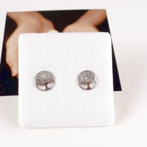 Ohrstecker 925 Silber Baum des Lebens