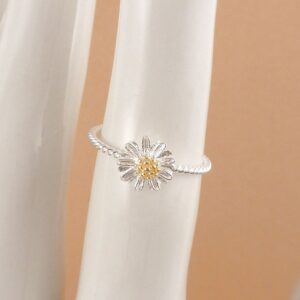Ring 925 Silber Gänseblümchen